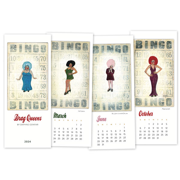Daphne Confar 2024 Drag Queens Calendar