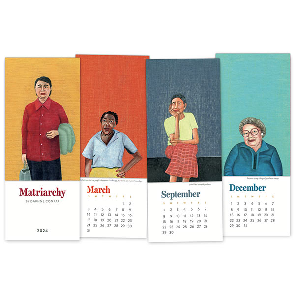Daphne Confar 2024 Matriarchy Calendar