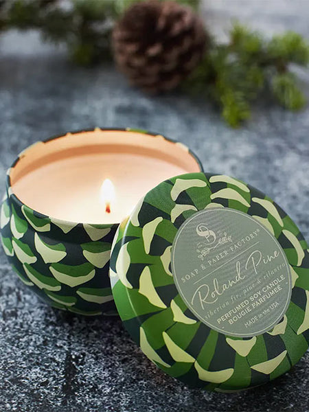 Roland Pine Soy Candles - 3 oz Tin