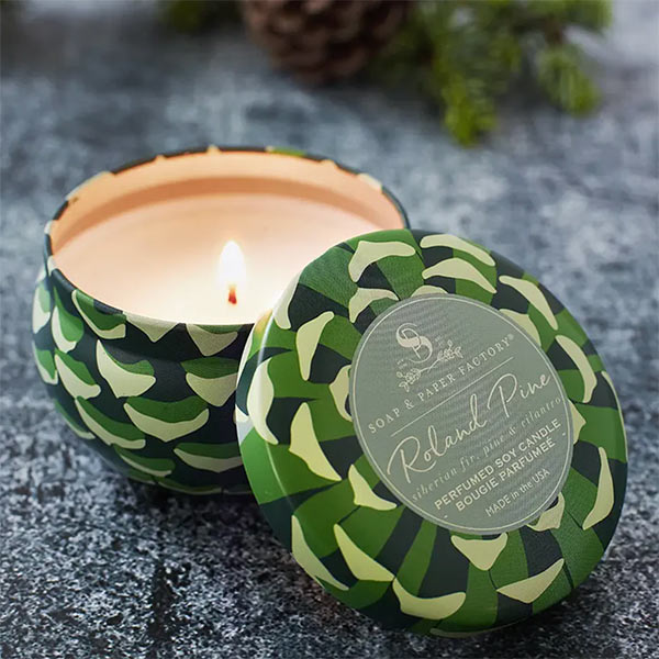 Roland Pine Soy Candles - 3 oz Tin