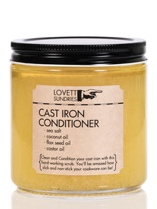 Cast Iron Pan Conditioner