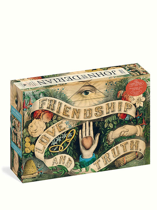 John Derian 'Friendship, Love & Truth' Puzzle