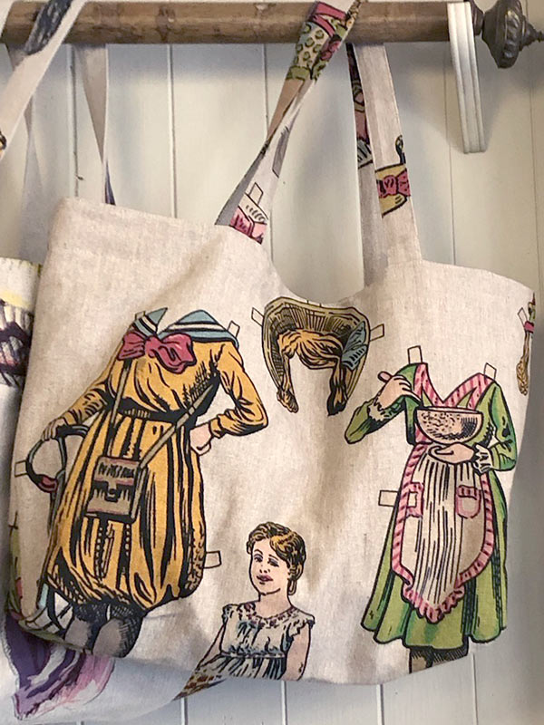 Market Bag - Paper Doll Pattern